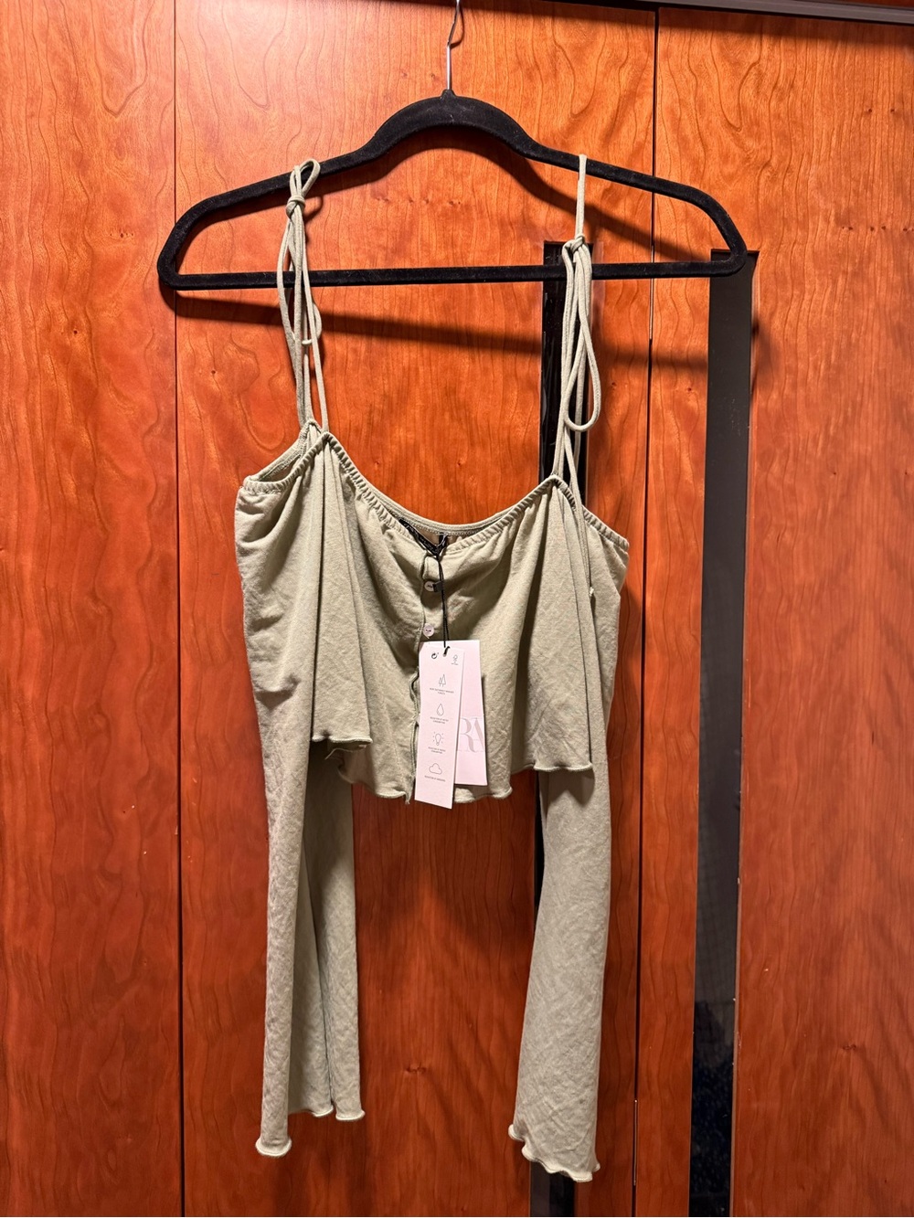 Green Zara Top